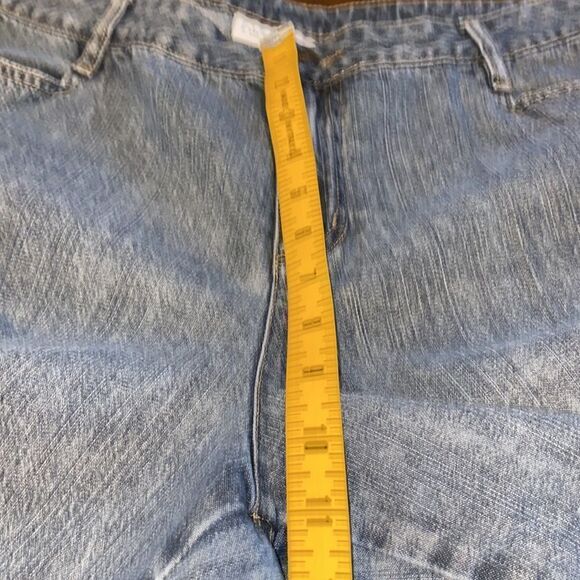 Liz Claiborne First Issue Women’s Blue Jean Shorts Size 16 - Picture 3 of 7